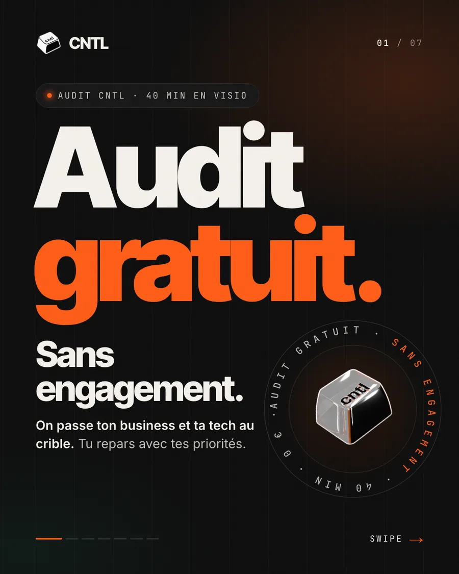 Carrousel Instagram : audit gratuit, sans engagement