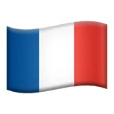 emoji du drapeau français