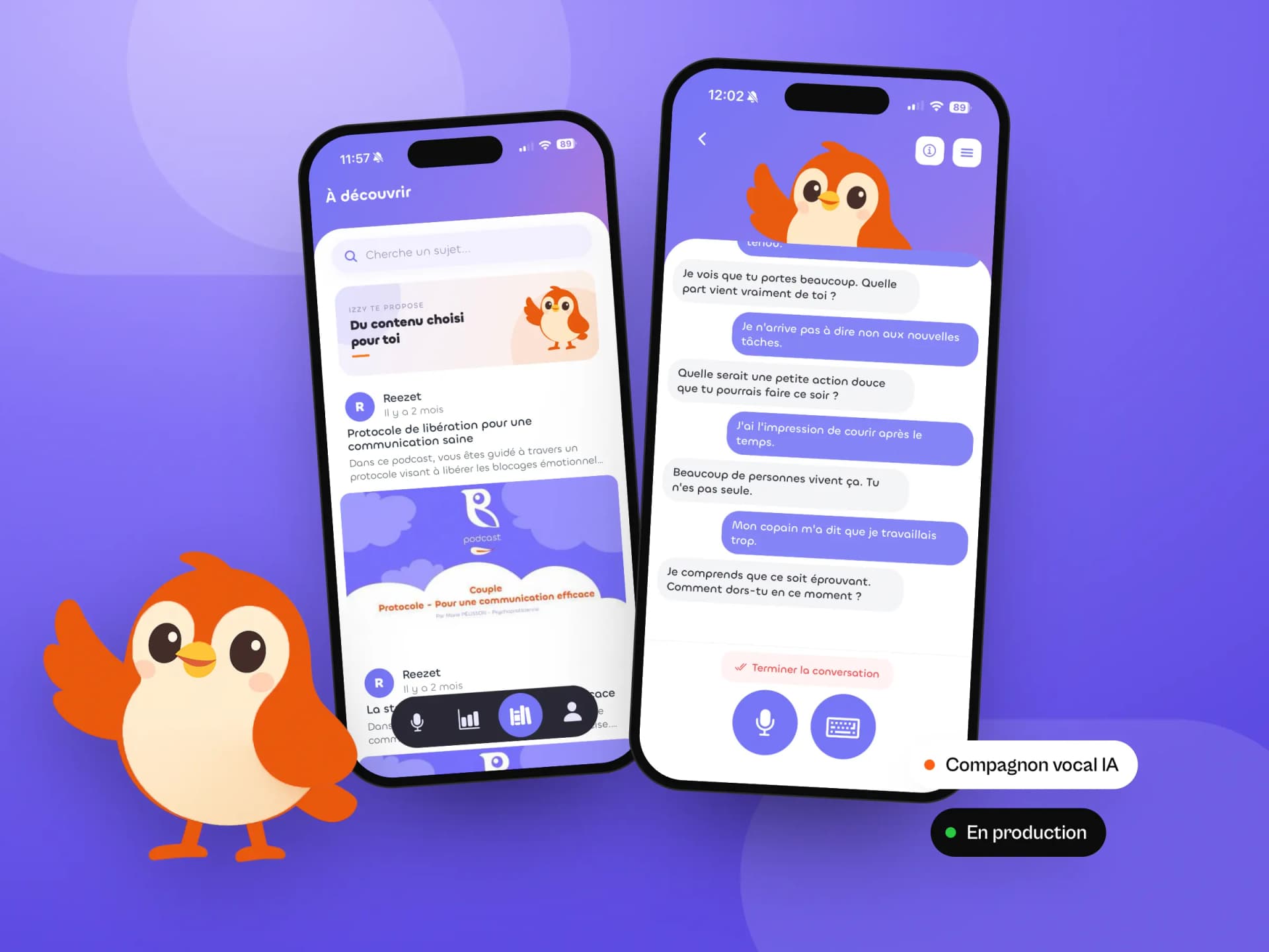 Reezet : application avec compagnon IA
